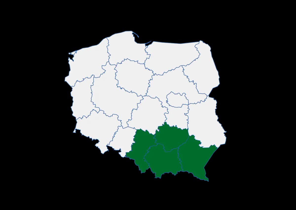 Map Poland